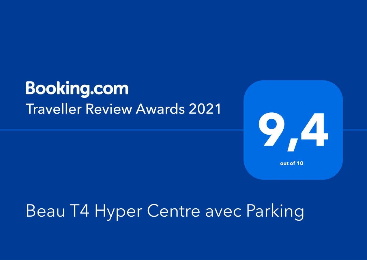 Apartamento Beau T4 Hyper Centre Avec Parking Perpiñán Exterior foto