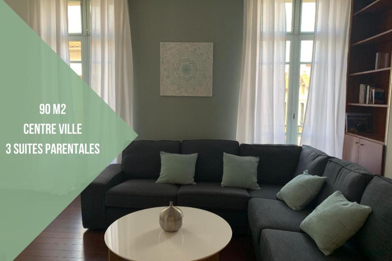 Apartamento Beau T4 Hyper Centre Avec Parking Perpiñán Exterior foto